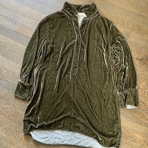 CP Shades Cotton Velvet Shirt - Size Small